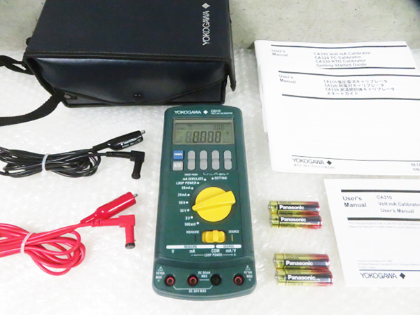YOKOGAWA 横河計測 CA310 電圧電流キャリブレータ プロセス 