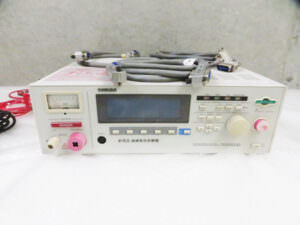 菊水電子工業 KIKUSUI TOS9200 耐電圧 絶縁抵抗試験器 / 408JE ケーブル