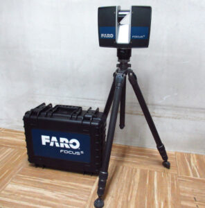 FARO ファロー FOCUS S 70 3D レーザースキャナー 専用ケース GITZO カーボン 三脚付き