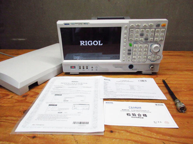 RIGOLリゴル RSA3015E スペクトラムアナライザー 9kHz-1.5GHz