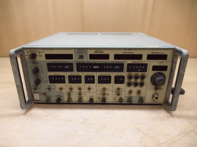 IFR SYSTEMS ATC-1400A ベンチテスター 電子試験装置 DME/トランスポンダーテストキット 現状品